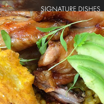 signature dishes
