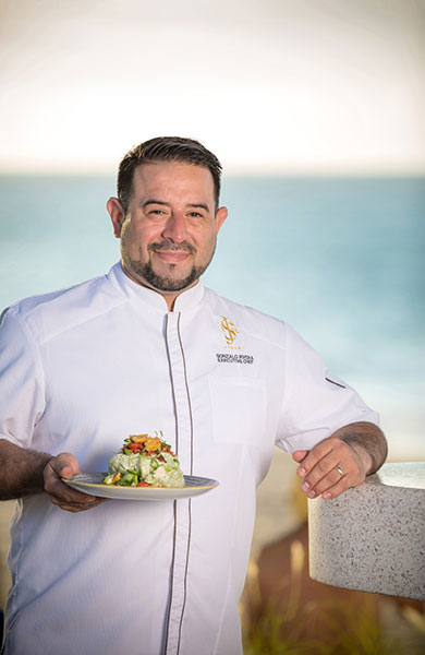 Gonzalo Rivera, executive chef of El San Juan Hotel in Isla Verde.